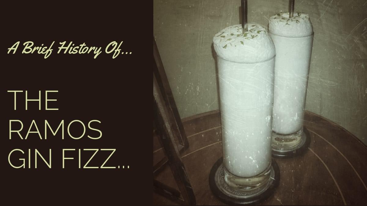 a brief history of the ramos gin fizz